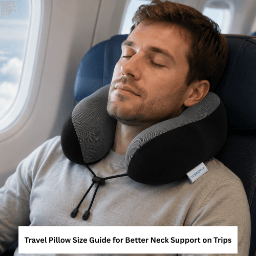 Travel Pillow Size Guide for Better Neck Support on Trips