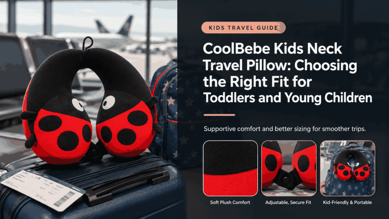CoolBebe Kids Neck Travel Pillow: Choosing the Right Fit for Toddlers and Young Children