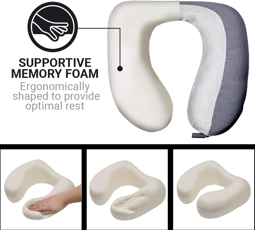 Go Travel American Dreamer, Deluxe Travel Pillow, Memory Foam Neck Pillow - Image 7