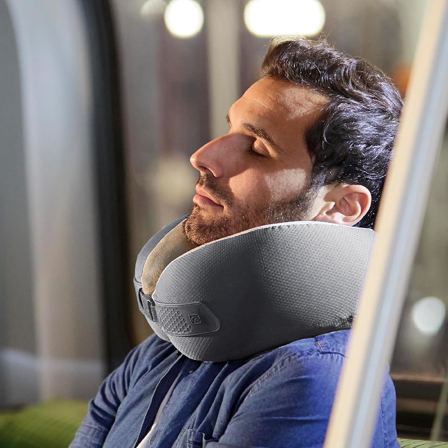 Go Travel American Dreamer, Deluxe Travel Pillow, Memory Foam Neck Pillow - Image 2