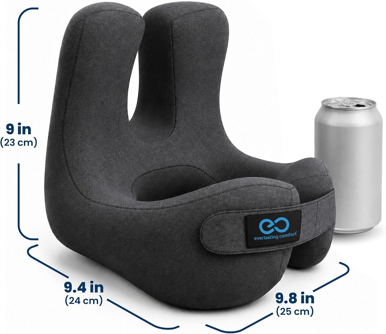 Everlasting Comfort Upgraded Neck Pillow for Airplanes – Memory Foam Travel Headrest for Flying – Portable Multi-Position Travel Pillows with 360°Support – Long Flight Essentials for Sleep & Home Use - Image 3