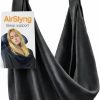 The Slyng-Premium Travel Blanket System – Airplane Sleep Support, Blanket Body Sling for Deep Sleep - Ultra-Soft, Breathable, Compact Carry-On Travel Essential for Long Flights - 1
